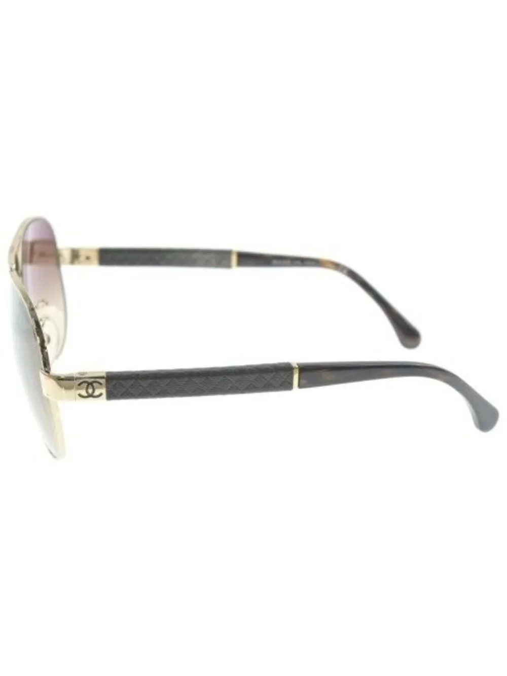 Chanel Sunglasses Eyewear Gold